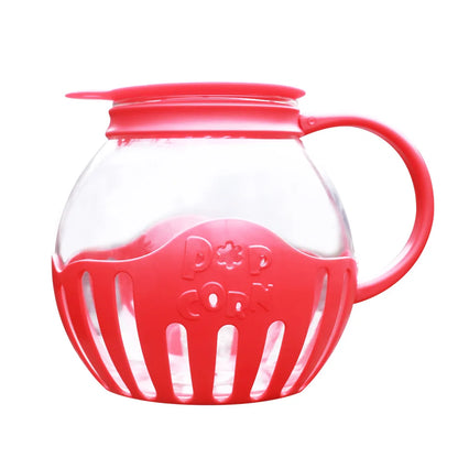 Premium Glass Microwave Popcorn Popper
